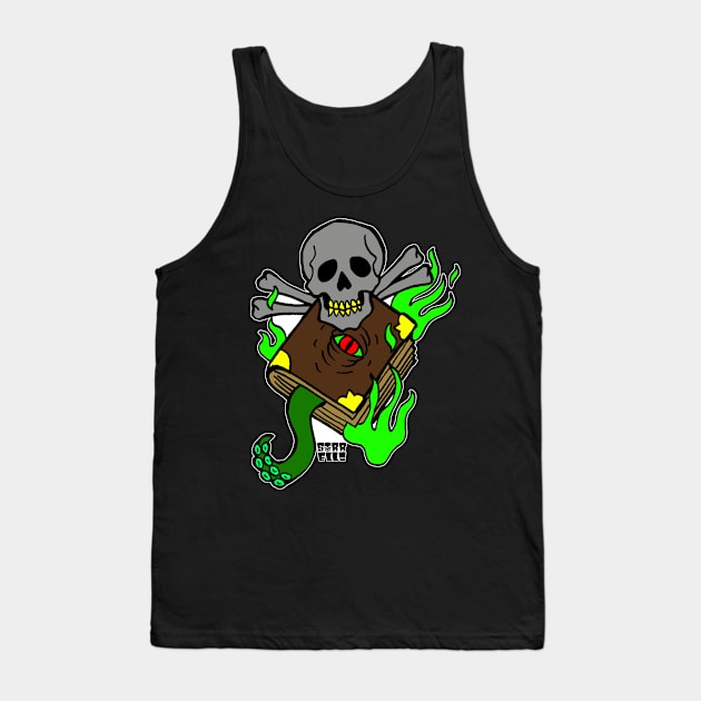 Necronomicon Tank Top by ArtMonsterATX